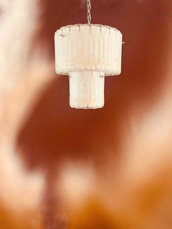 Image 1 of Lampada a sospensione unica di design italiano anni '60/'70