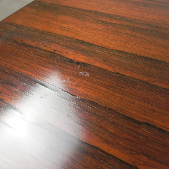 Image 1 of Art-Deco-Esstisch, Palisanderfurnier, ausziehbar auf 248 cm, 1930er Jahre
