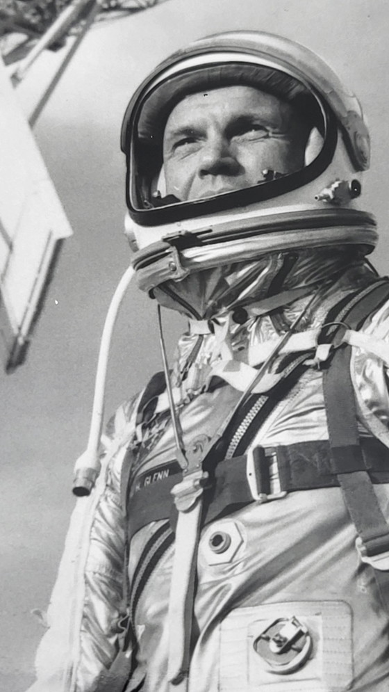 Image 1 of Fotografie John H. Glenn Mercury 7 NASA-Abzug, 20.