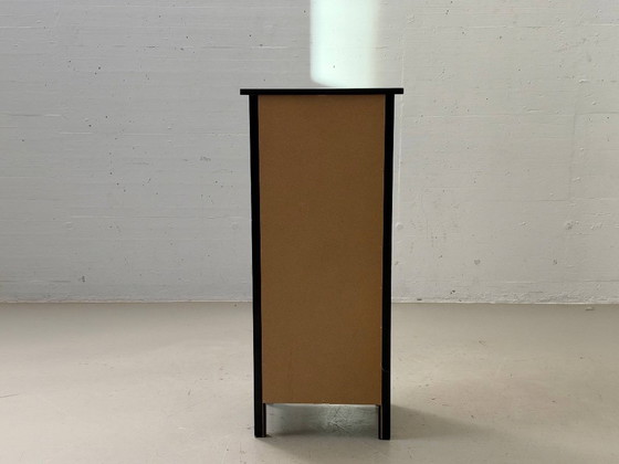 IKEA HEMNES tall chest of drawers with 5 drawers – Black-brown, Solid wood – High Boards (photo 13 of 15)