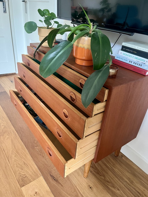 Buffet en teck – ladekasten, Wood (photo 2 of 5)