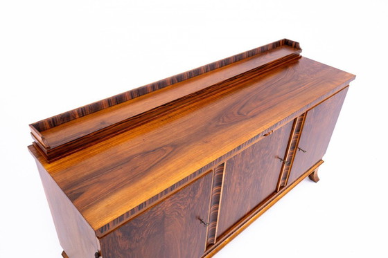 Image 1 of Chest of drawers - Art Deco buffet, Poland, 1940s.