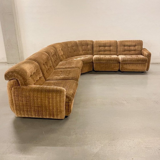 Image 1 of Vintage modulaire elementenbank – jaren 70 - Mid Century Modern