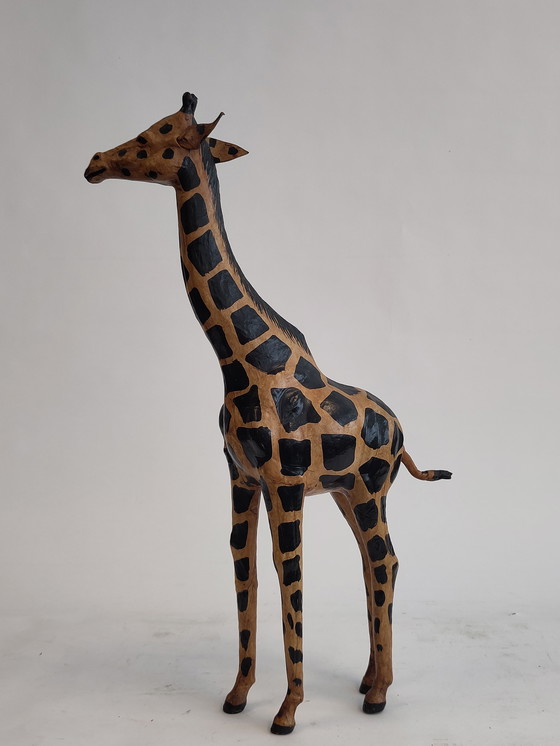 Image 1 of Giraffa in pelle vintage
