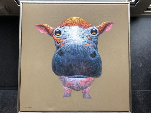 Wang Zhi Wu painting on canvas