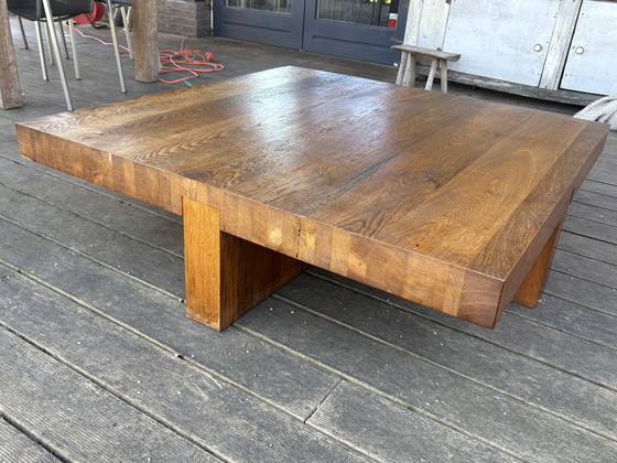 Image 1 of Tavolino da caffè in legno Linteloo