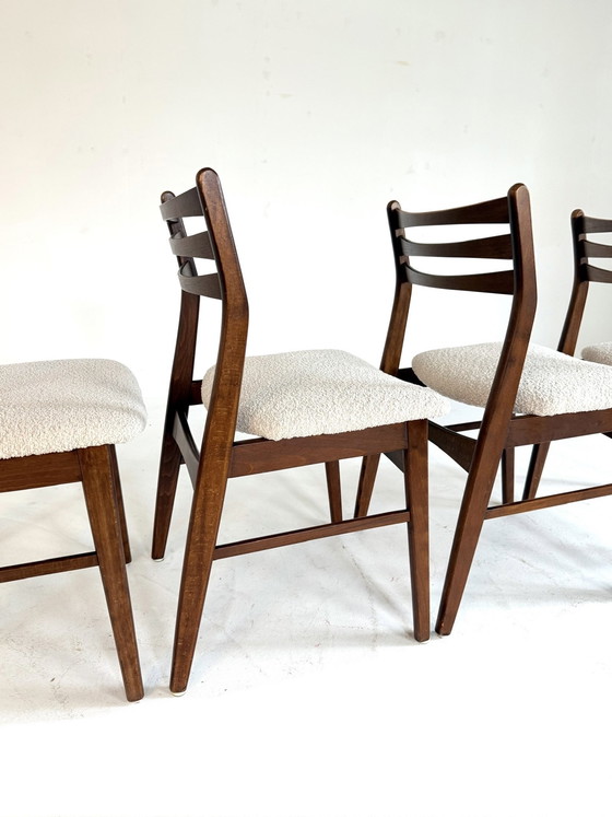 Image 1 of 4x restored dining room chair, Falsled Møbelfabrik '60