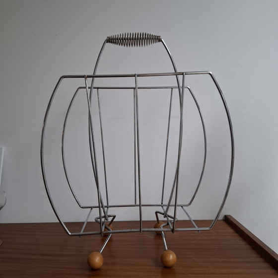 Image 1 of Portariviste in filo d'acciaio sputnik