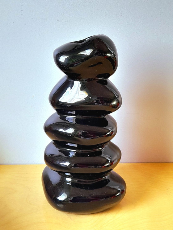 Image 1 of Ceramic pebble-shaped designer vase, 1980