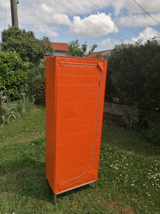 Armoire Penderie Orange Vintage