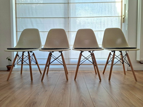 Image 1 of 4 Herman Miller in fibra di vetro DSW