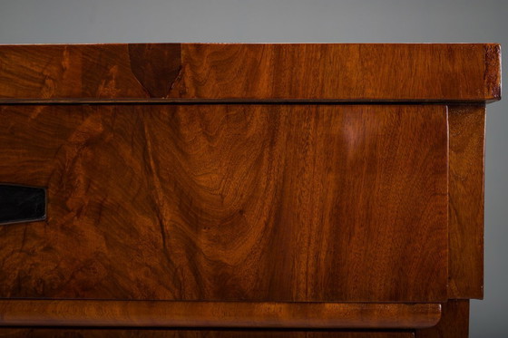 Image 1 of Vroeg 19e-eeuwse Biedermeier mahoniehouten commodes, jaren 1830