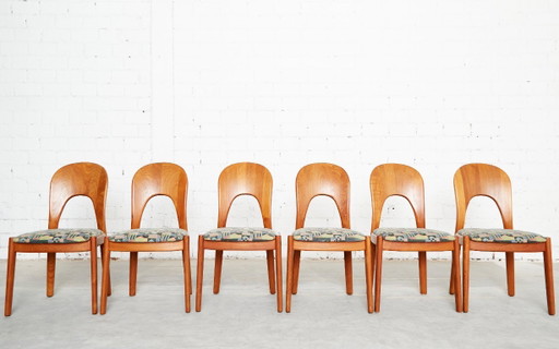 Sedie da pranzo Morten di Niels Kofoed per Kofoed Møbelfabrik, set di 6