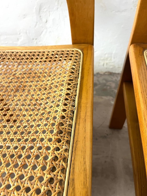 Image 1 of Set of four Arcadia cane chairs by Tagliabue di Cascina Armata, 1970-80