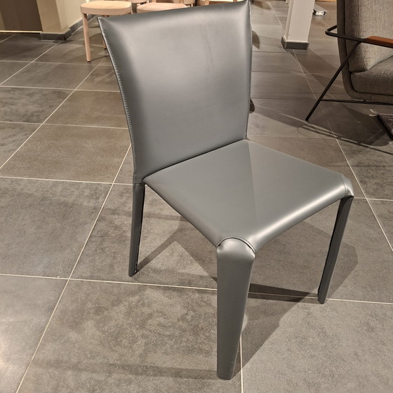 Image 1 of Chaise de salle à manger Bontempi Clark (ensemble de 6)