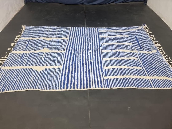 Image 1 of Tapis marocain tissé main artisanale taille 2/3 m