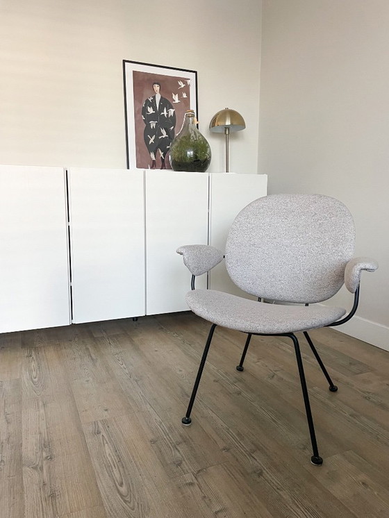 Image 1 of Set aus 2 Kembo Easy Chair 302 – Entwurf von W.H. Gispen – neu bezogen mit Kvadrat