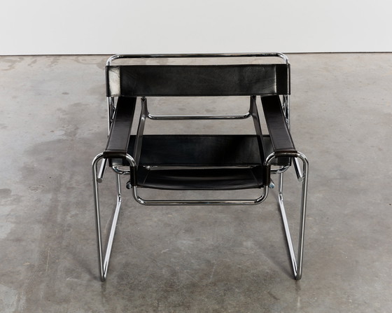 Image 1 of Sedia originale di Wassily - edizione Fasem - timbrata