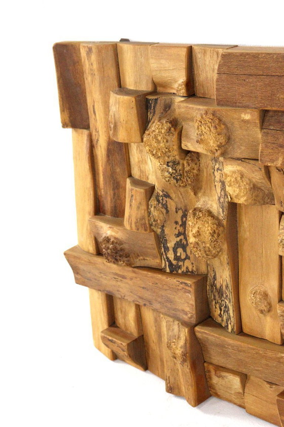 Image 1 of Pannello murale in legno vintage