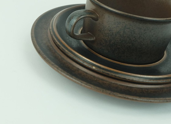 Image 1 of n. 2 di 2: SET DA TÈ 3 pezzi arabia ruska ulla procope anni '60