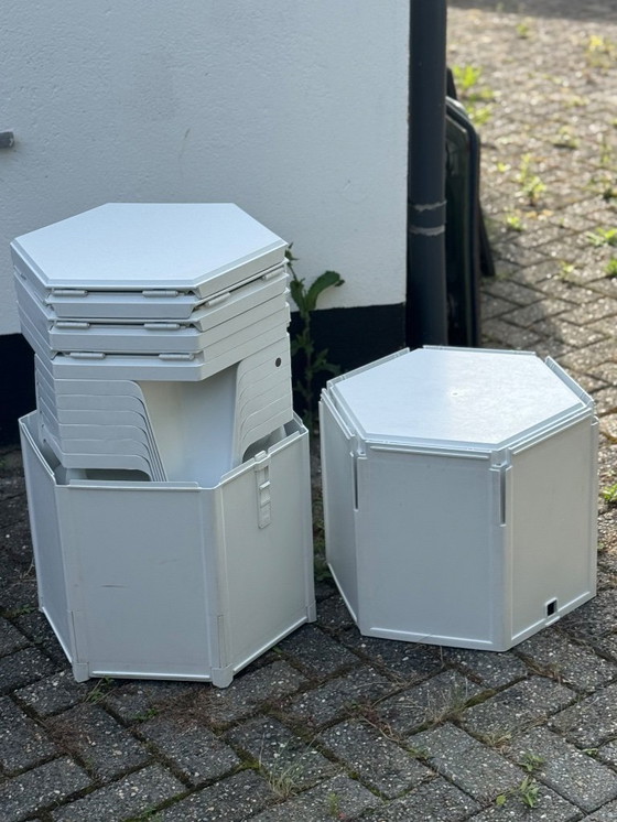 Image 1 of Tavolo e sedie trasformabili Jasp Hexagon di Mensa