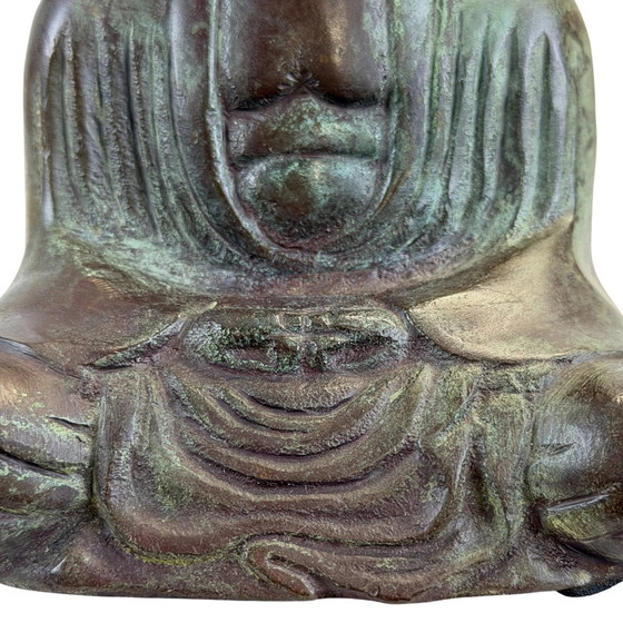 Buda japonés de bronce sentado – principios del siglo XX – 12,5 cm – Esculturas, Bronze (photo 3 of 11)