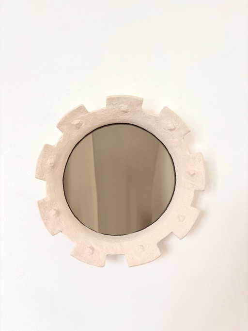 Zeitgenössischer Spiegel – Keramik, „Gioielli“ von Renzo Maar