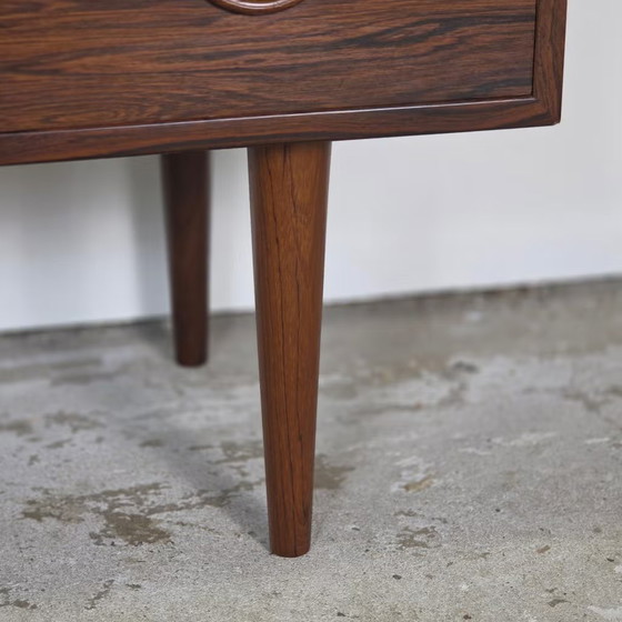 Kai Kristiansen vintage 60s Danish Rosewood Chest of drawers, FM Møbler, Brown (photo 3 of 20)