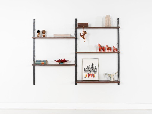Modulaire stellingkast, Deens design, jaren 60, ontwerper: Poul Cadovius – boekenkasten, Wood (photo 2 of 13)