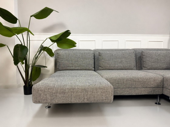 Image 1 of Brühl Moule Ecksofa Stoff Sofa Grau Schlaffunktion