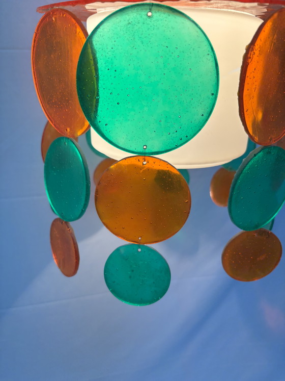 Image 1 of Suspension vintage space age style Vistosi années 60/70