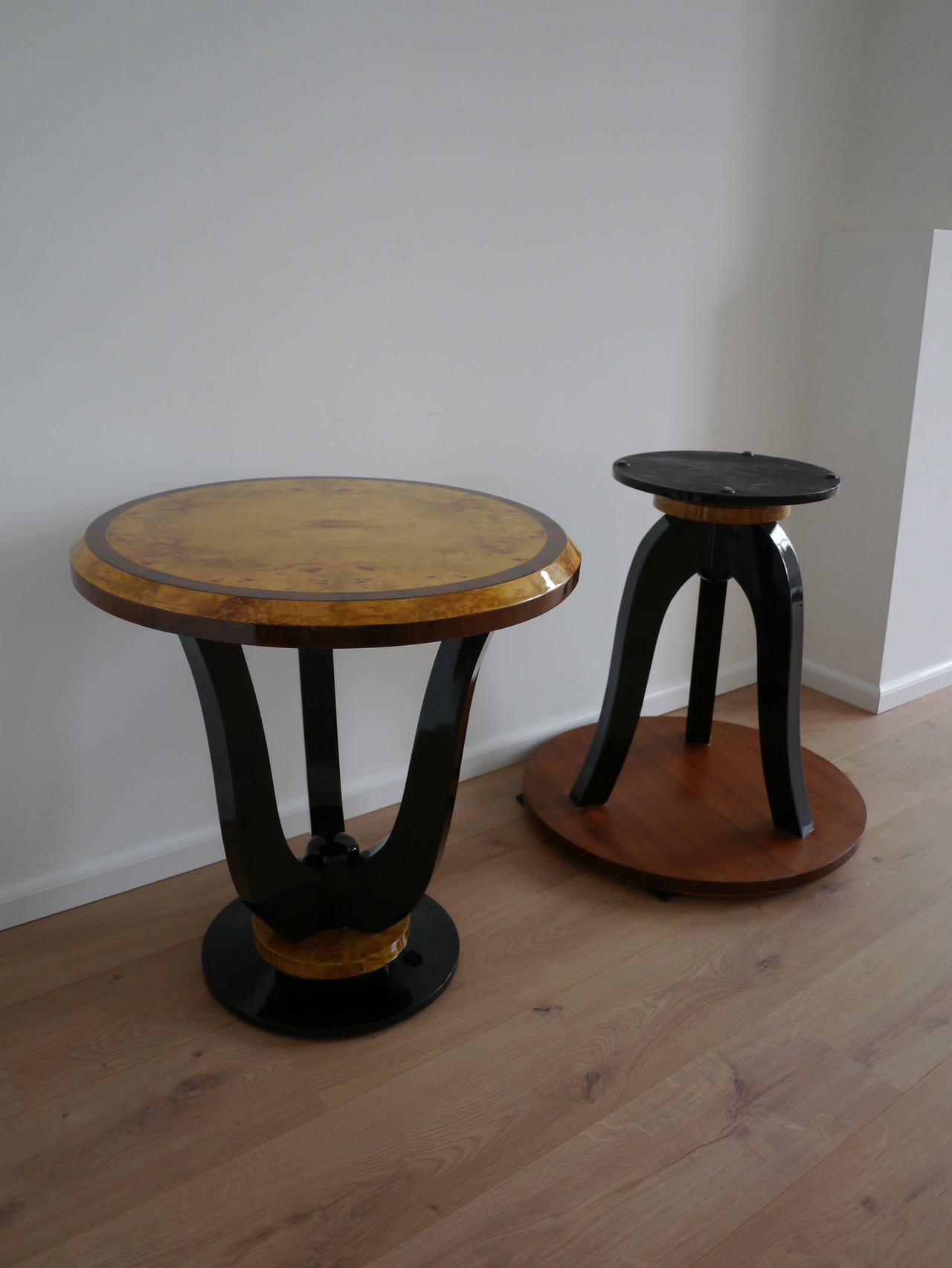 Art deco side tables shop for sale