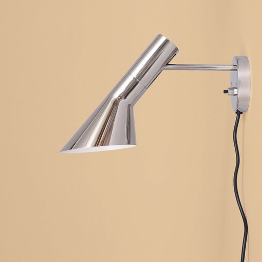 Lámpara de pared Aj Arne Jacobsen - Acero inoxidable pulido