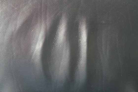 Image 1 of Zwei Molinari-Sessel, Modell Accademia, schwarzes Leder