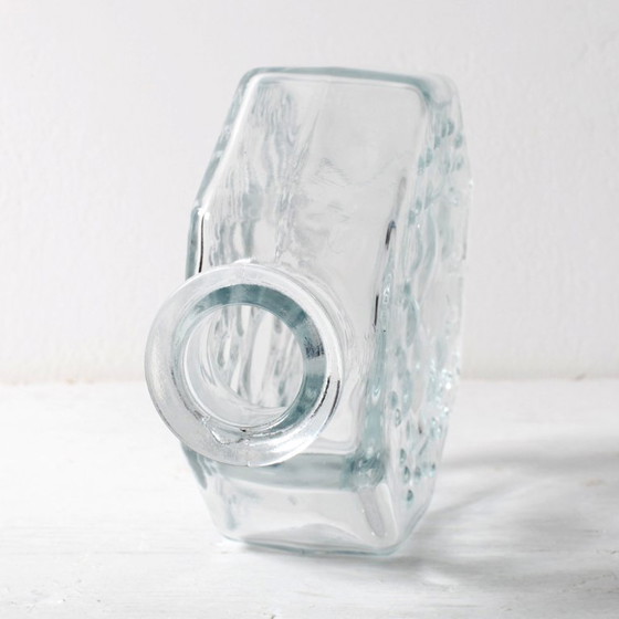 Image 1 of Mid-century Clear Stella Polaris Vase by Nanny Still for Riihimäki / Finland / 1967