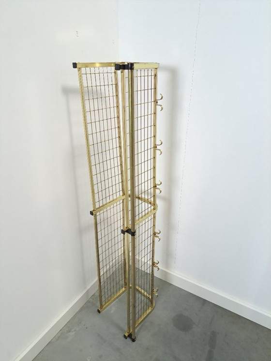 Image 1 of Porte-manteau XL Habo de Suède, couleur or avec crochets, n° 13