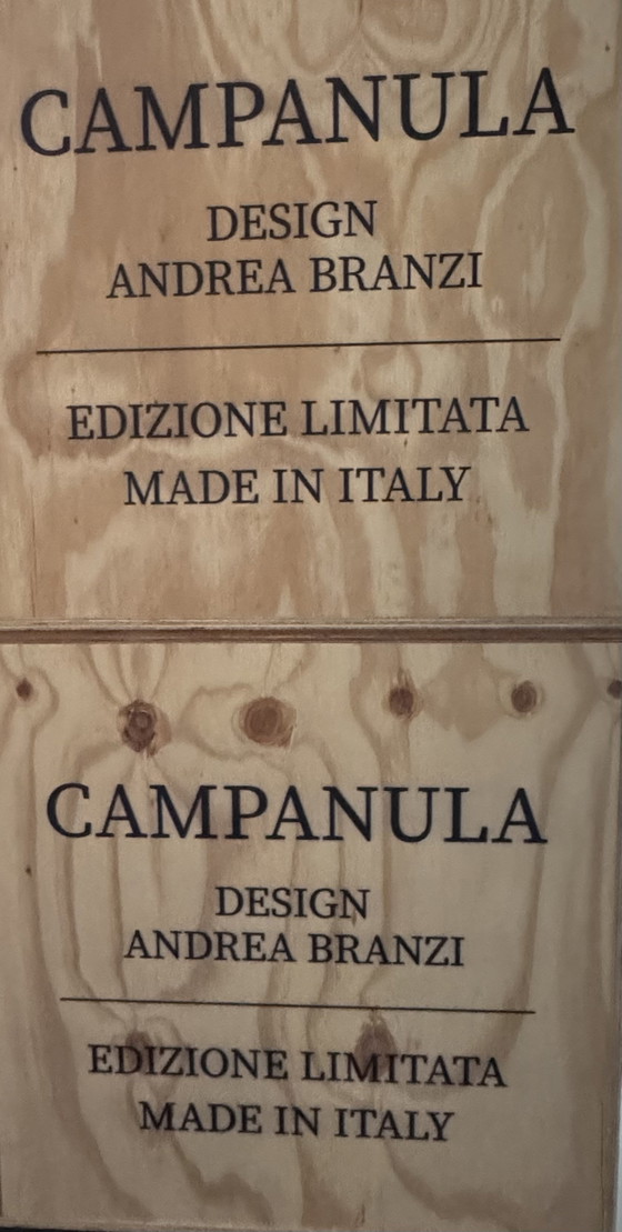 2 x Campanula Sospensione Grigio Acciaio Limited Edition 2025 di Andrea Branzi, Radical Design (non aperta (photo 4 of 8)
