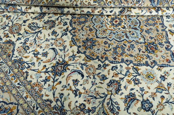 Image 1 of Kashan Kork - Tappeto orientale annodato a mano - 400 x 302 cm