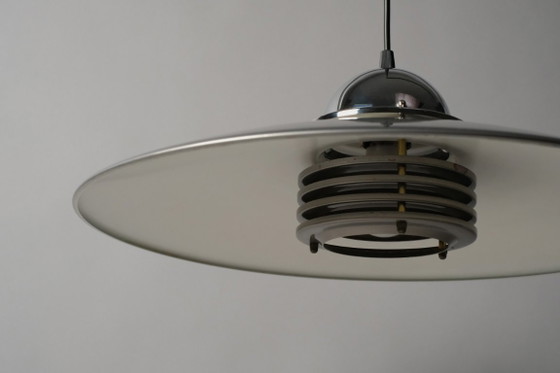 Lámpara colgante Belid T1390 de Jan Eskil Eskilsson, platillo UFO, iluminación moderna sueca de los años 80. (photo 4 of 9)