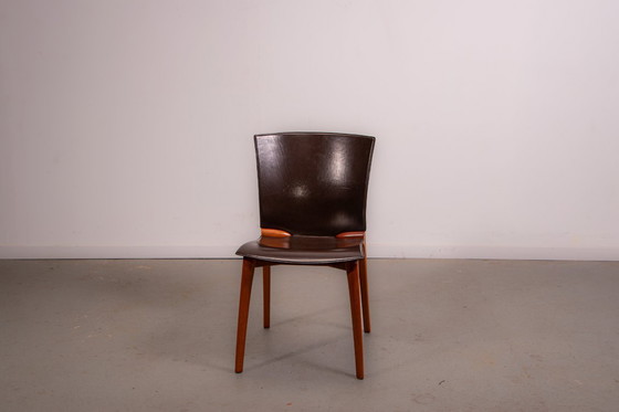 Image 1 of Cos S-12 stoelen ontworpen door Josep Llusca voor Cassina in 1994
