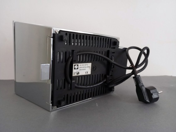 Image 1 of Luca Trazzi 'Cube' industrial/postmodern toaster - Vica Versa Italia 1990s RRR