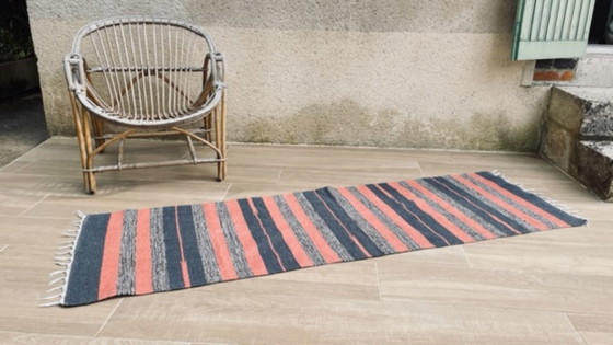 Tapis Kilim Coton Vintage Années 80 – Objets déco, Cotton (photo 4 of 17)