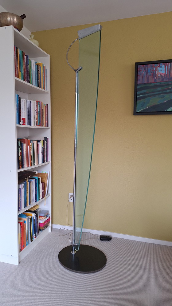 Image 1 of NAOS TERRA glass floor lamp by Carlo Forcolini for Nemo Italianaluce, 1980s