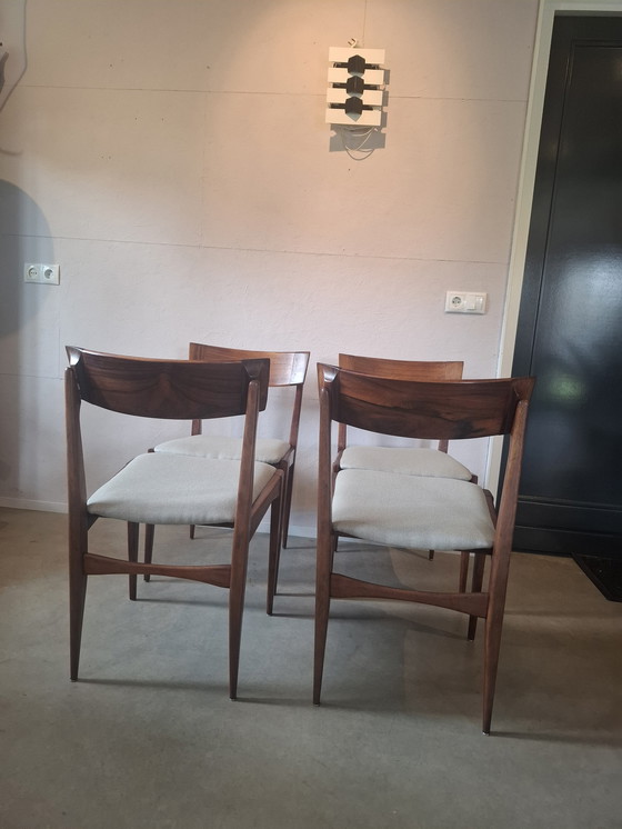 Image 1 of 4 chaises de salle à manger awa louis van teeffelen