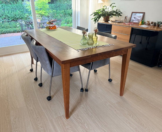 4x Eetkamerstoelen Topvorm – Leather, Metal (photo 4 of 10)