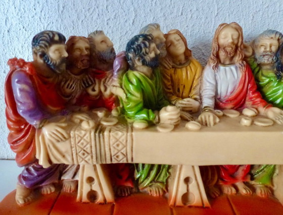 Image 1 of Image ancienne de la Cène, italienne, A. Giannetti.