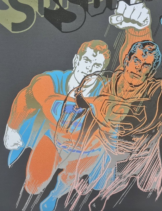 Image 1 of After Andy Warhol, Superman, 1980s, Lithograph