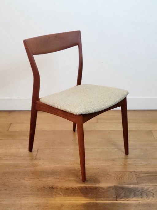 Vintage Deense stoel van R. Borregaard voor Viborg Stolefabrik