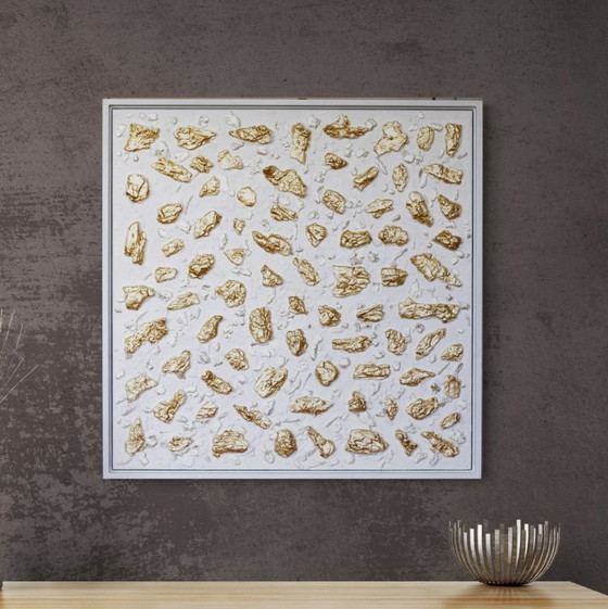 Image 1 of Pépites d'or - 63 x 63 cm
