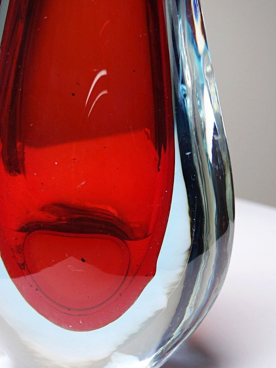 Image 1 of Sommerso pitcher vase att. Flavio Poli, Murano 1960-1970